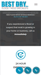 Mobile Screenshot of bestdryfloodandmold.com